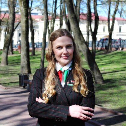 Председатель ЦС ОО «БРПО»: Яковицкая Кристина